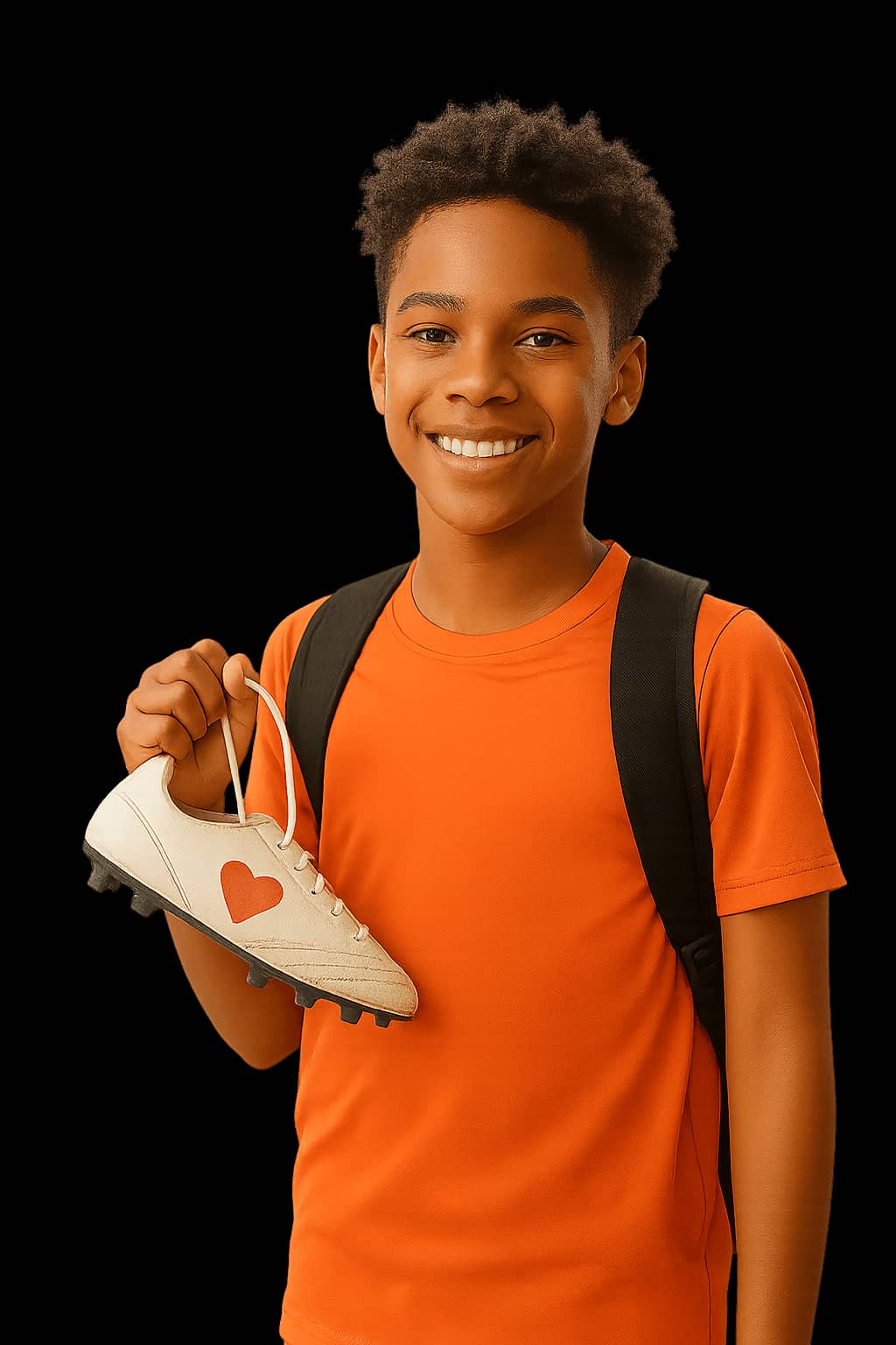 Athletes with sports shoes ready to step into their possibilities